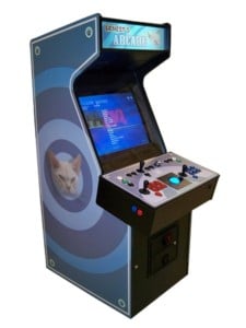 Arcade Machines blue kitty machine
