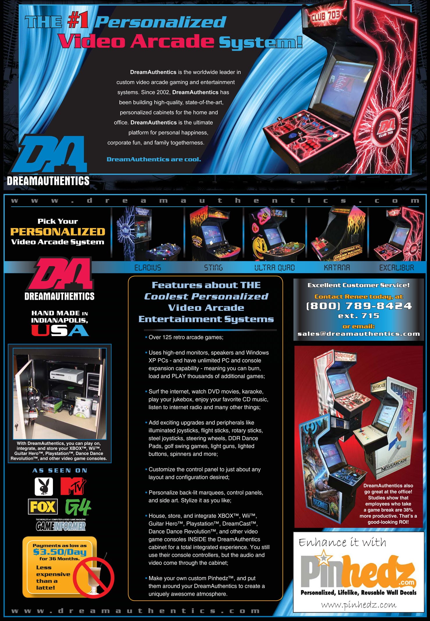 Arcade Games - dreamauthentics-mailer