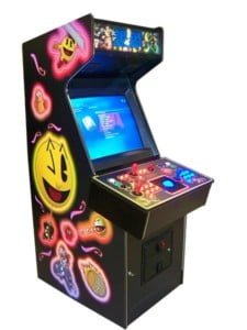 Arcade Machines excalibur neon glowing buttons game