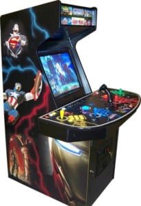 Arcade Machines ultra quad superhero Alcozer machine
